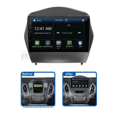 Aerpro 9" AV Head Unit With Apple CarPlay To Suit Hyundai IX35 - AMHY8