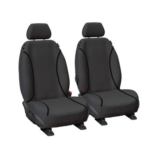 Sperling Tradies Canvas Grey RM Seat Covers Front - RM1080TRG