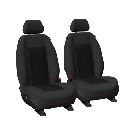 Sperling Weekender Jacquard Black RM Seat Covers Front - RM1149WEB