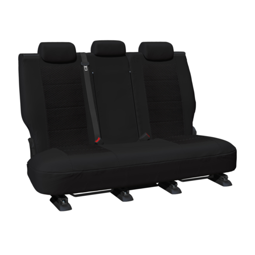 Sperling Weekender Jacquard Black RM Seat Covers Rear - RM5001WEB