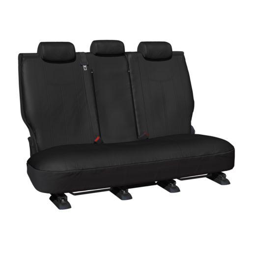 Sperling Empire Leather Look - Black RM Seat Covers Rear - RM5042EMB