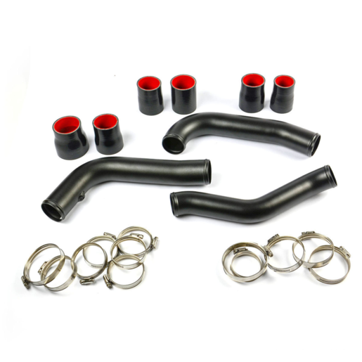 SAAS Intercooler Blck Alloy Pipe Kit To Suit Triton 2.5-3.2ML-MN - SAH3101B-KIT