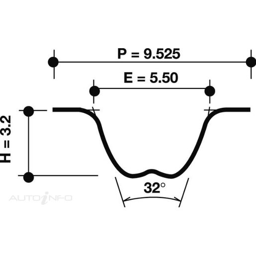 Dayco Timing Belt - 94524