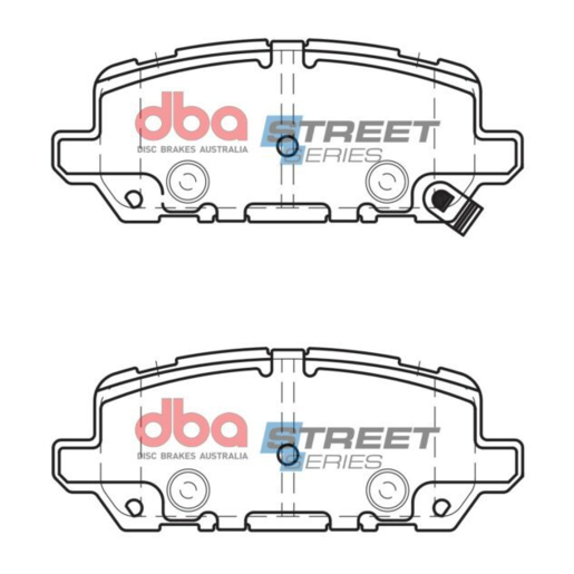 DBA Rear Street Series Brake Pads - DB2355SS