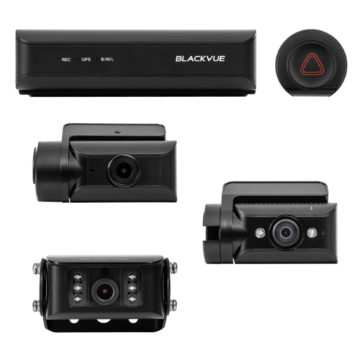 BlackVue Full HD 3CH Heavy Duty WIFI GPS Dash Cam 256GB - DR770-BOX-TR-256