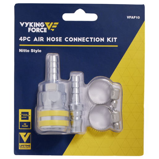 Vyking Force Air Hose Connection Kit Nitto Style 4 Pcs - VFAF10