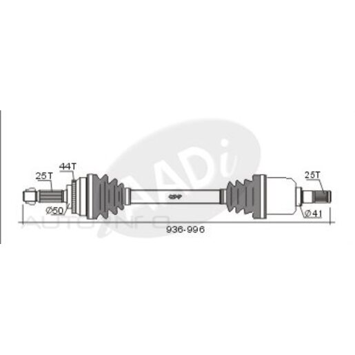 DRIVESHAFT ASSEMBLY