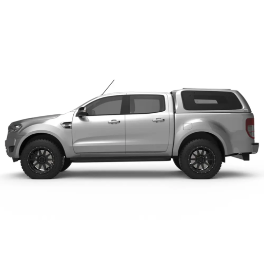 EGR Gen3 Canopy To Suit Ford Ranger PX With Side Windows - RGR-GEN3LL-ALUMSLV