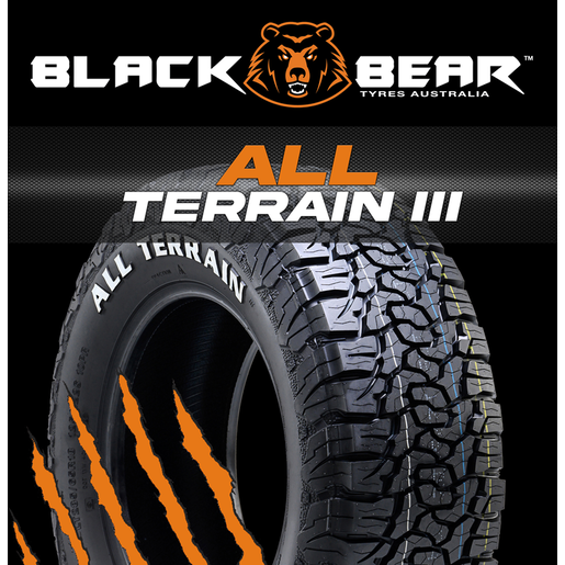 Black Bear Tyres LT265/65R18 123/120S 10PR A/T III RWL - 1300084011