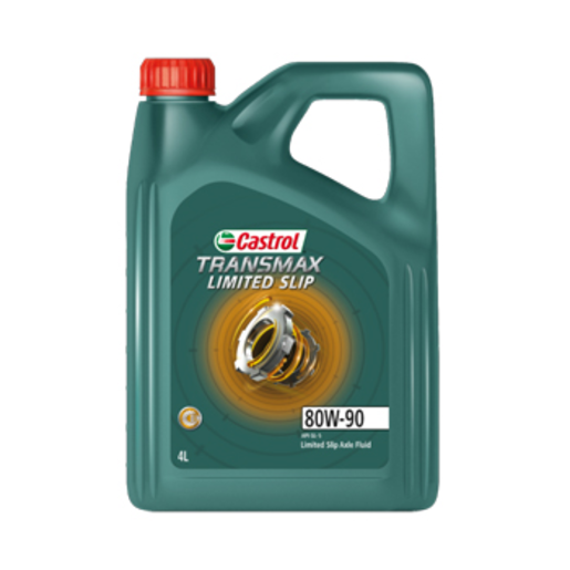 Castrol 80-W90 Transmax Limited Slip Axle Fluid Gear Oil 4L - 3428023