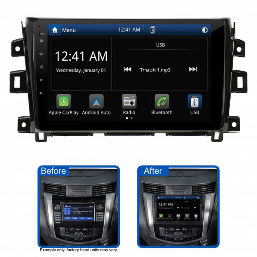 Aerpro 10" AV Head Unit To Suit Nissan Navara Factory NAV Models -AMNI13