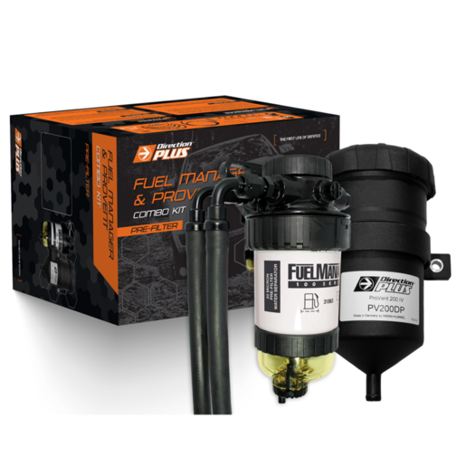 Direction Plus Fuel Manager Pre-filter + Catch Can Kit - FMPV620DPC
