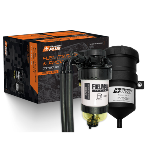 Direction Plus Fuel Manager Pre-filter + Catch Can Kit - FMPV626DPC