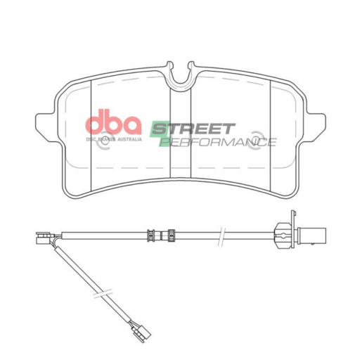 DBA Rear Street Performance Brake Pads - DB15096SP