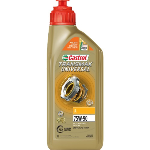 Castrol Transmax 75W-90 LL Full Synthetic Universal Fluid 1L - 3430282