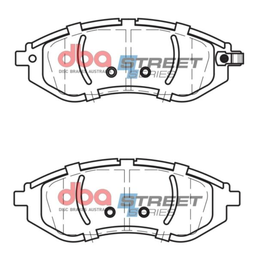 DBA Front Street Series Brake Pads - DB1748SS