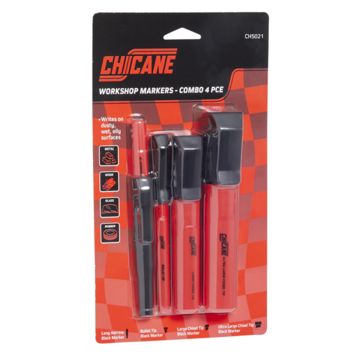 Chicane Workshop Markers Combo 4 Pieces - CH5021