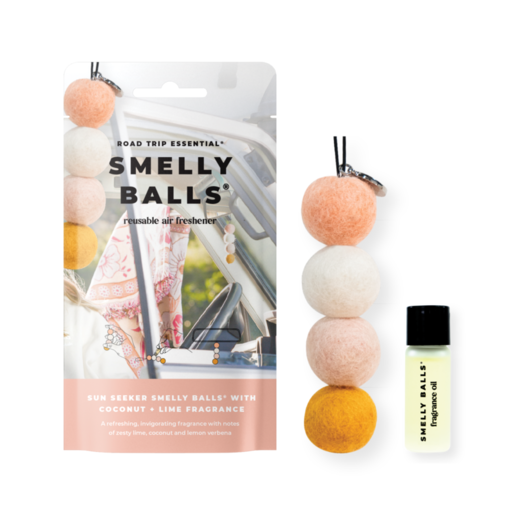 Smelly Balls Sun Seeker Coconut Lime 5mL Set Car Air Freshener - ARSBSSSDT