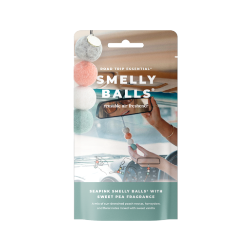 Smelly Balls Seapink Sweet Pea 5mL Set Car Air Freshener - ARSBSSPCL