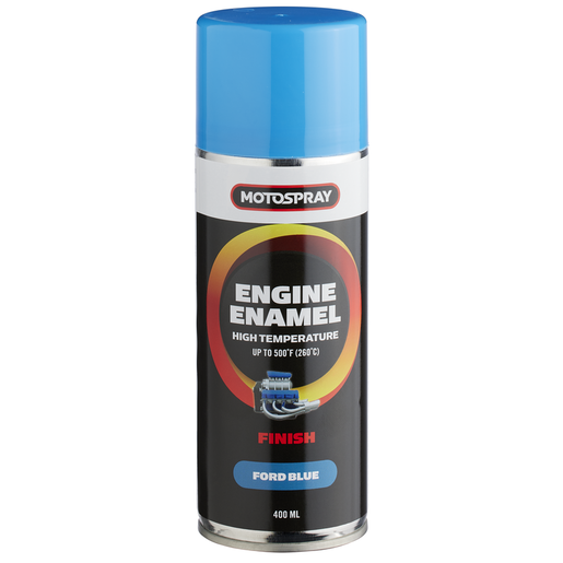 Motospray Engine Enamel Spray Ford Blue 400ml - MSEEFB400