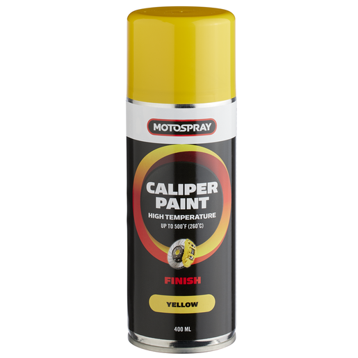 Motospray Caliper Spray Yellow 400ml - MSCPYL400