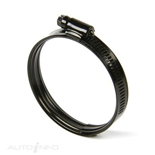 HOSE CLAMP DUAL BEAD BLACK SSTEEL W4 45MM