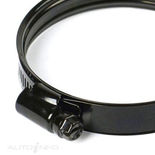 HOSE CLAMP DUAL BEAD BLACK SSTEEL W4 83MM