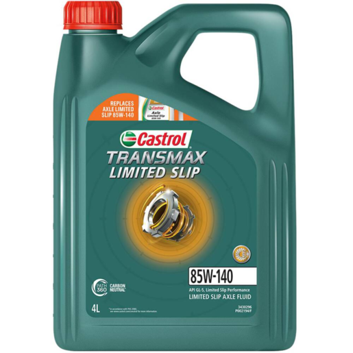 Castrol Transmax 85W-140 Limited Slip Gear Oil 4L - 3430296