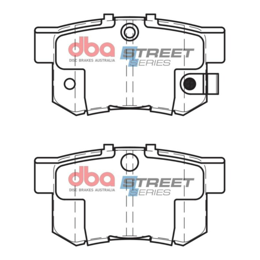 DBA Rear Street Series Brake Pads - DB1142SS