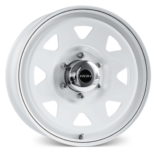 ROH 15X7 -9 6/139.7 Trak 2 White - 4112381