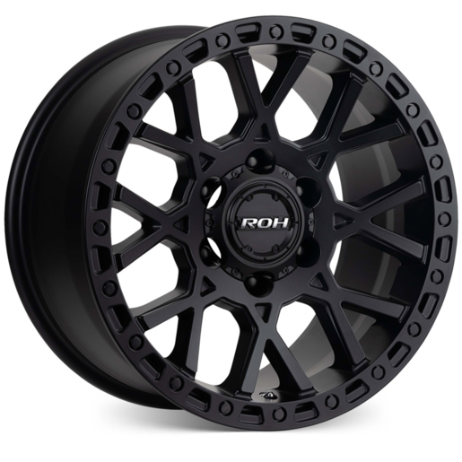 ROH 17X9 25 6/139.7 Crawler Matt Black - CRA17925MB