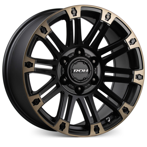 ROH 18X9 25 6/139.7 Hostile Black Bronze Tint - HOS18925MB