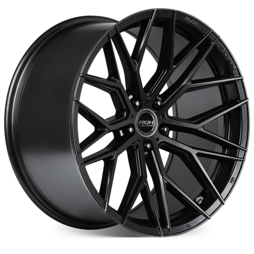 ROH 17X8 40 5/100 RF4 Matt Black - RF417804MB