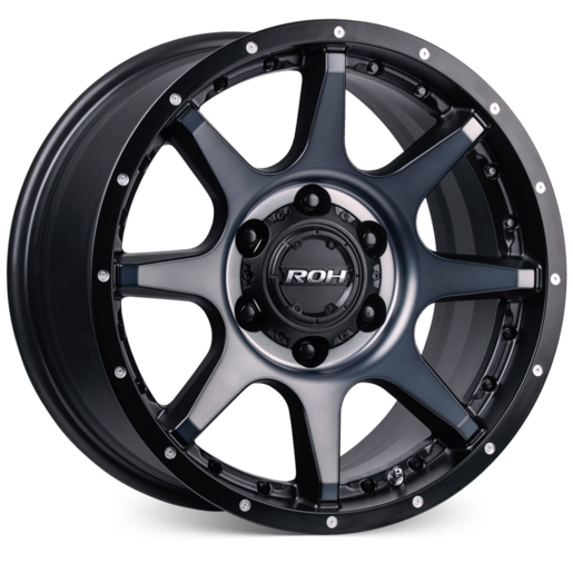 ROH 16X7 30 6/130 Trophy Black Graphite Tint - TPH16733BM