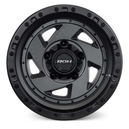 ROH 16X9 -59 5/150 Vulcan Matt Black Graphite - VUL16959GC