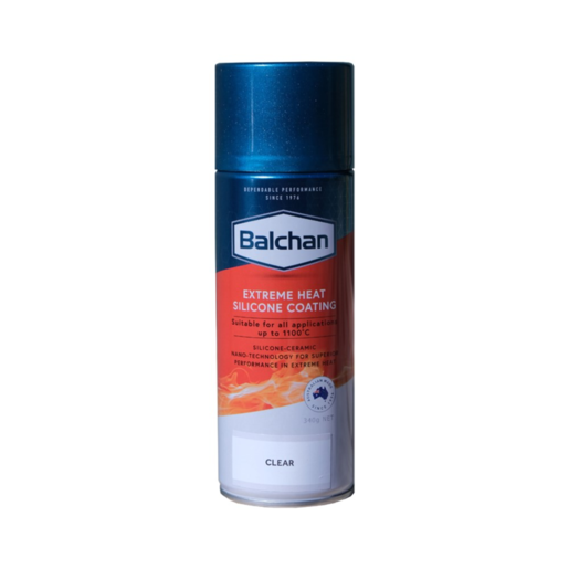 Balchan Extreme High Heat Silicone Coating Paint Clear - BAL101008