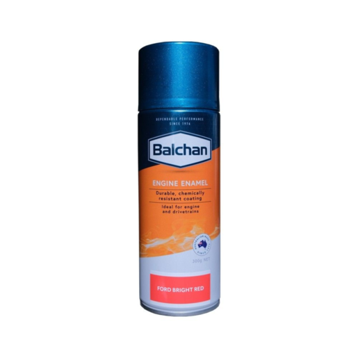 Balchan Engine Enamel Paint Ford Bright Red 300g - BAL102012