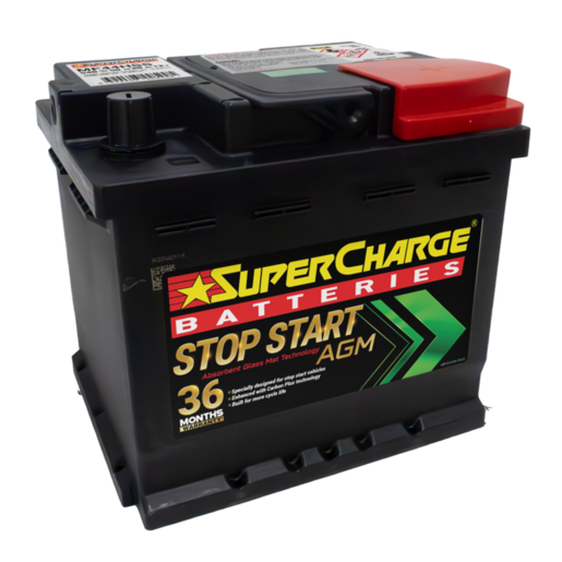 SuperCharge AGM Stop/Start Battery - MF44HSS