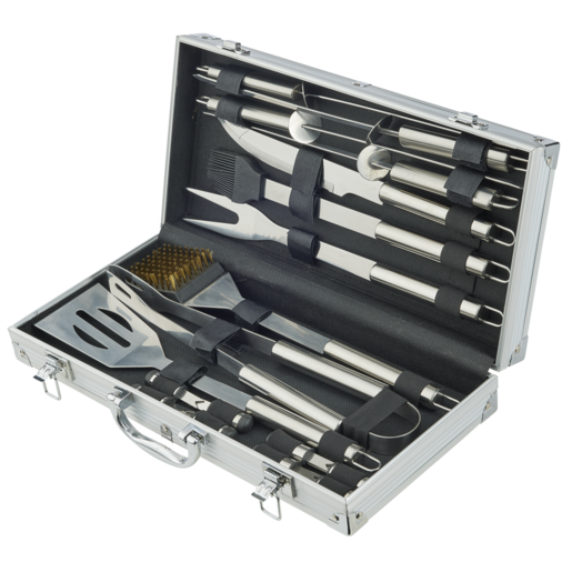 18pc BBQ Tool Set in Carry Case - CL-BBQ18