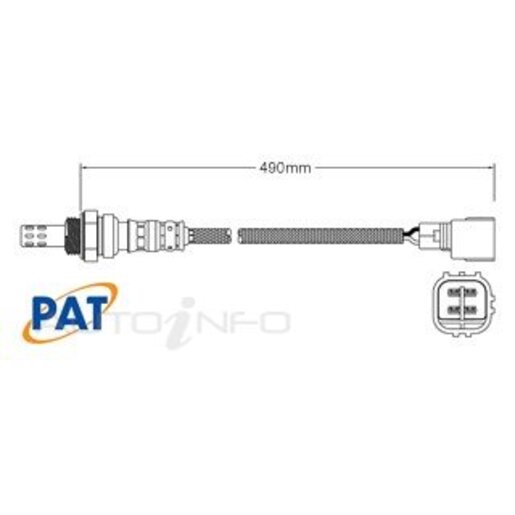 OxygenLambda Sensor Post Catalytic Converter