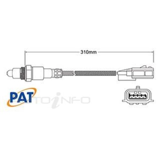 OxygenLambda Sensor Post Catalytic Converter