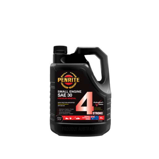 Penrite 4 Stroke SAE 30 Mineral Manual Transmission Oil 4L- SEFS30004