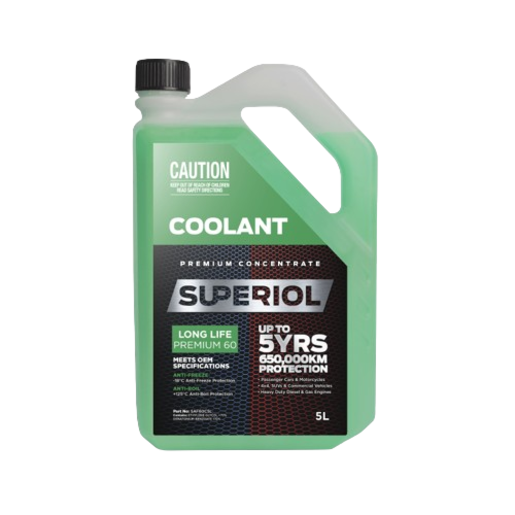 Superiol Green Premium 60 Concentrate Coolant 5L -SAF60C5L