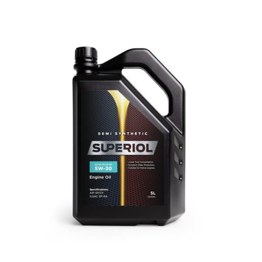 Superiol Auto Plus SP 5W-30 Semi Synthetic Engine Oil 5L - 5253005