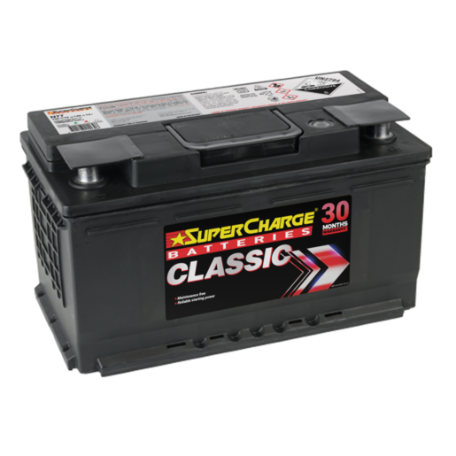 SuperCharge Classic 12V 75Ah Car Battery - N77