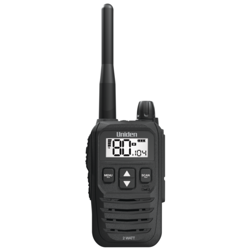 Uniden 2 Watt UHF Handheld 2-Way Radio Tradies Pack - UH825-2TP