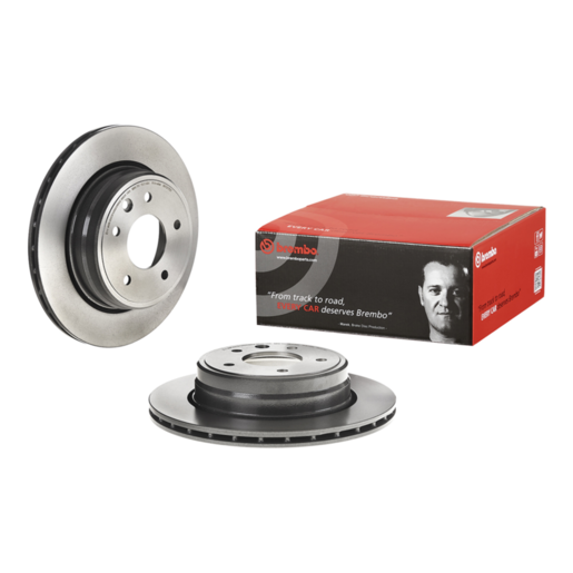 Brembo Disc Brake Rotor Rear - 09.7217.21