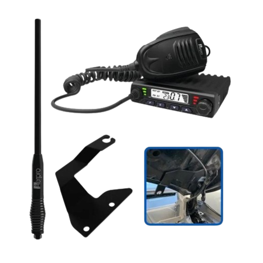 Aerpro Compact UHF CB Kit To Suit Jeep Grand Cherokee 2011-2021 5W - APJPCBE1