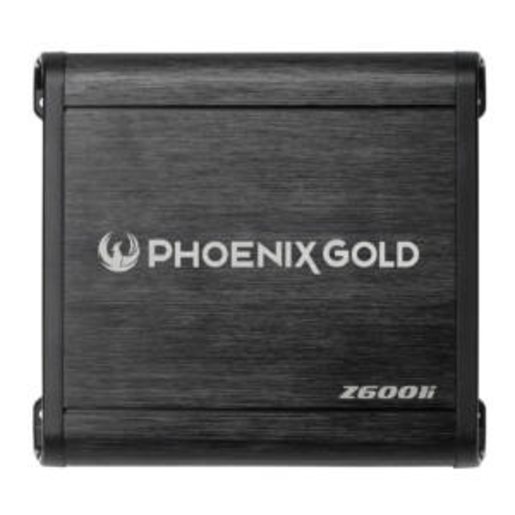 Phoenix Gold 600W Powerful Bass Amplifier - Z6001i