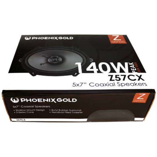 Phoenix Gold 5x7" Coaxial Speakers -  Z57CX